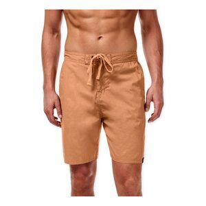Weatherproof Mens Vintage Swim Bottom Board Shorts, Orange, L, DM